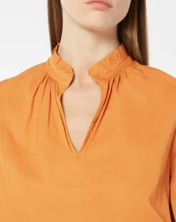 Discount Galeries Lafayette Top Marly orange