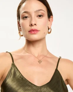 Femme Lauren Vidal Top Nola bronze