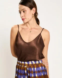 Femme Lauren Vidal Top Nola café