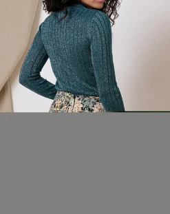 Femme Garance Paris Top Pistache émeraude