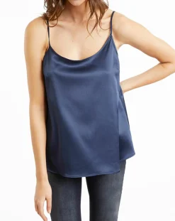 Femme Lauren Vidal Top satiné Essential nuit