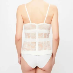 Femme La Perla Top Tearose écru