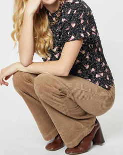 Femme Karl Marc John Top Tijuana imprimé noir