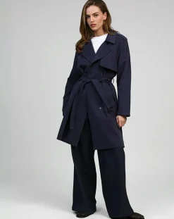 Femme An'ge Trench Calie indigo