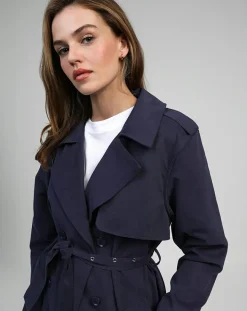 Femme An'ge Trench Calie indigo