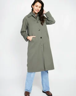 Femme Assuili Trench Léa kaki claire