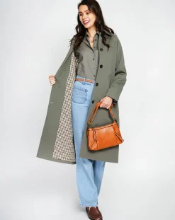 Femme Assuili Trench Léa kaki claire