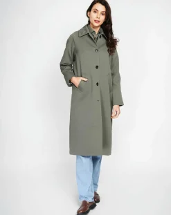 Femme Assuili Trench Léa kaki claire
