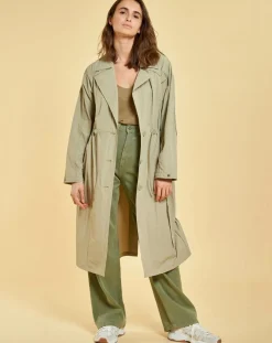 Femme Gertrude + Gaston Trench Lilou sable