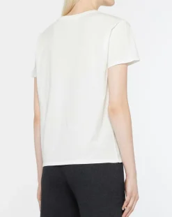 Outlet Yerse T-Shirt 100% Coton Bio Ana écru