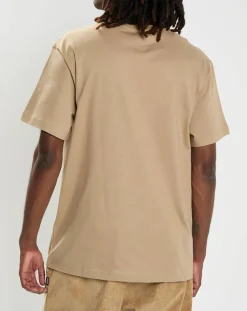 Homme Element T-Shirt 100% Coton Bio Trekka beige
