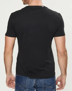 Homme Replay T-Shirt Big Logo noir
