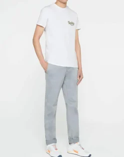 Best Replay T-Shirt casque bike blanc