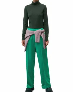 Sale Marc O'Polo T-Shirt col roulé vert foncé