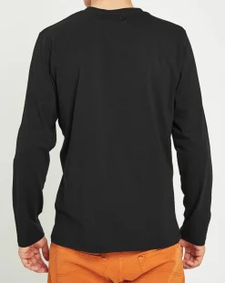 New Country Classics by MCS T-Shirt col tunisien noir