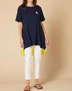 Hot Derhy T-Shirt Eclaircie bleu/pétrole