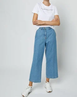 New Marc O'Polo T-Shirt en Coton inscription Stockholm blanc