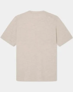 Homme Hackett London T-Shirt en Jersey beige