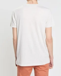 Homme Scotch & Soda T-Shirt en Jersey See You Later blanc