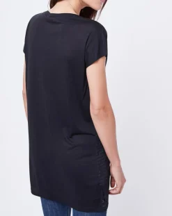 Femme John Galliano T-Shirt Gazette noir/gris