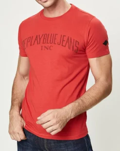 Replay T-Shirt Gfg Logo rouge