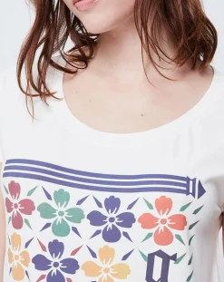 Sale John Galliano T-Shirt imprimé blanc cassé/multicolore