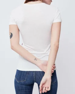 Online John Galliano T-Shirt imprimé cassé/multicolore