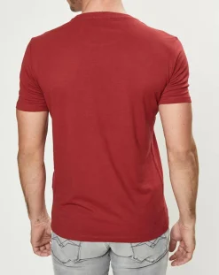 Homme Replay T-Shirt 3J rouge