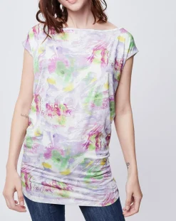 Hot John Galliano T-Shirt multicolore