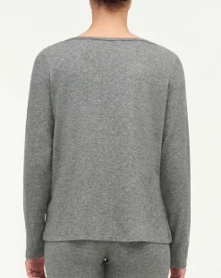 Femme Passionata T-Shirt Kai gris chiné