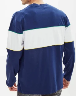 New Pepe Jeans T-Shirt Logo Archive bleu/blanc