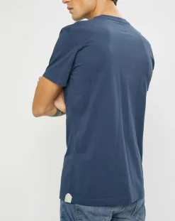 Homme Hackett London T-Shirt Logo bleu marine