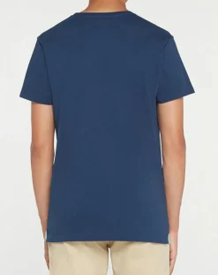 Homme Hackett London T-Shirt Logo bleu marine