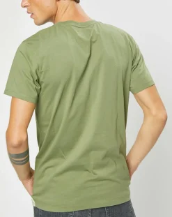 Best Hackett London T-Shirt Logo kaki