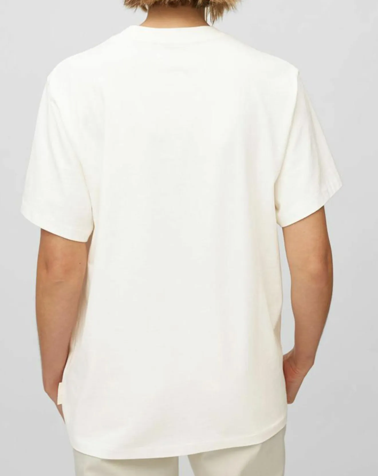 New Marc O'Polo T-Shirt logo mop blanc
