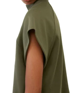 Best Marc O'Polo T-Shirt loose Crop kaki