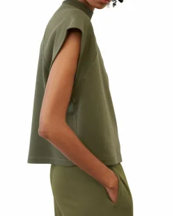 Best Marc O'Polo T-Shirt loose Crop kaki