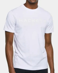 New Hackett London T-Shirt manches courtes Hackett Face blanc
