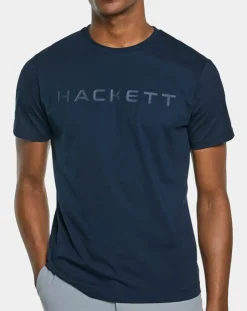 Hot Hackett London T-Shirt manches courtes Hackett Face bleu
