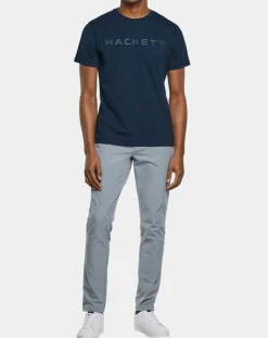 Hot Hackett London T-Shirt manches courtes Hackett Face bleu