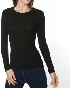 Femme Mare T-Shirt Manon en Micromodal noir