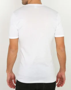 Homme Mare T-Shirt Nico en Coton blanc
