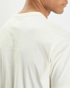 Best Hackett London T-Shirt Regular Fit Blason écru