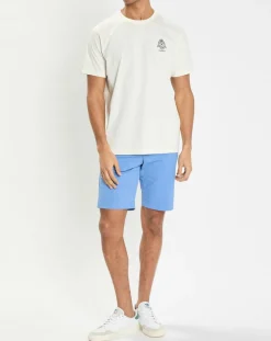 Best Hackett London T-Shirt Regular Fit Blason écru