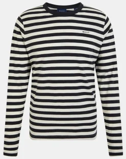 Clearance Gant T-Shirt Regular Fit Marinière bleu/blanc