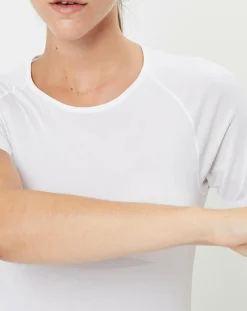 Clearance Odlo T-Shirt Respirant Evolution X-Light Ultraléger blanc