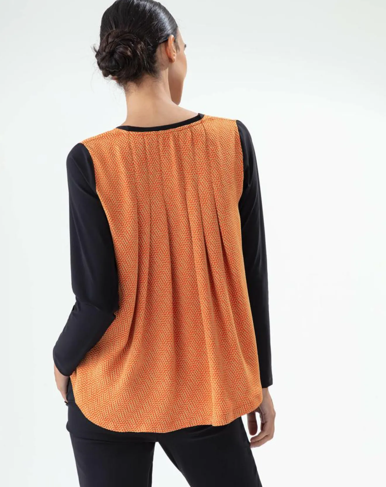 Outlet Bleu Blanc Rouge T-Shirt Signe noir/orange perlee