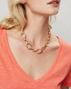 Clearance J.Crew T-Shirt Soupir orange corail