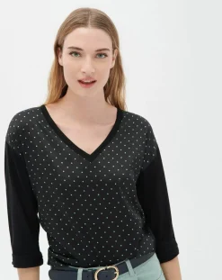 Online Caroll T-Shirt Tcharlie noir