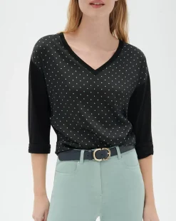 Online Caroll T-Shirt Tcharlie noir